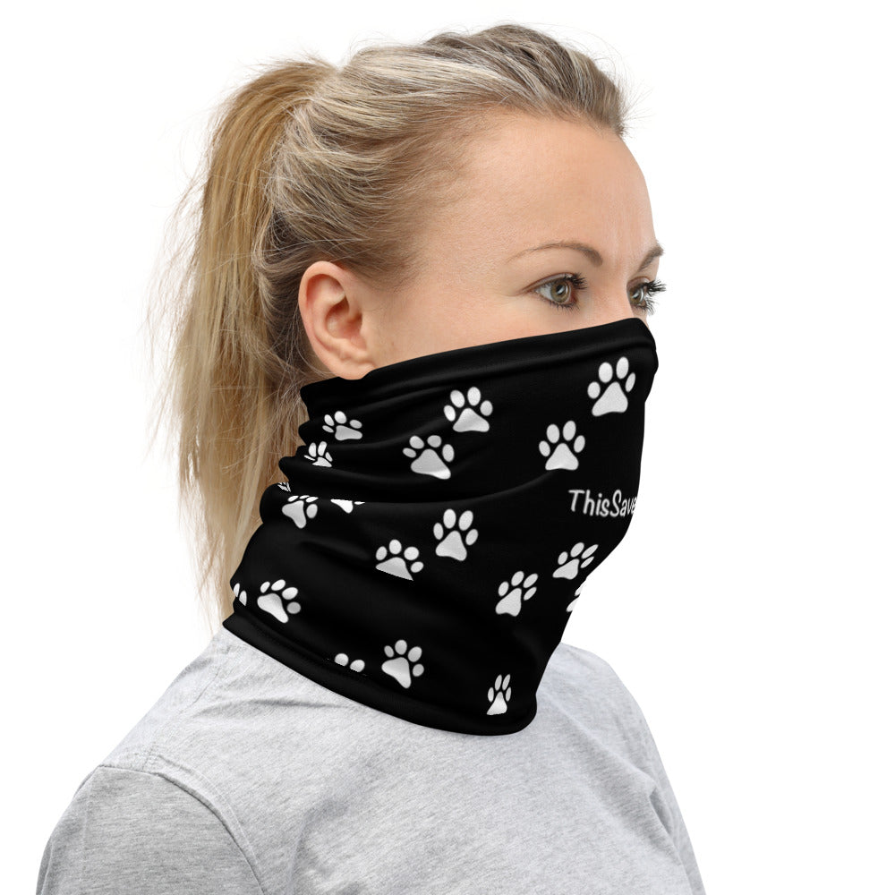 ThisSavesDogs Neck Gaiter - Black