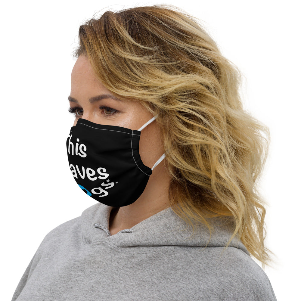 ThisSavesDogs™ Vertical Logo Face Mask