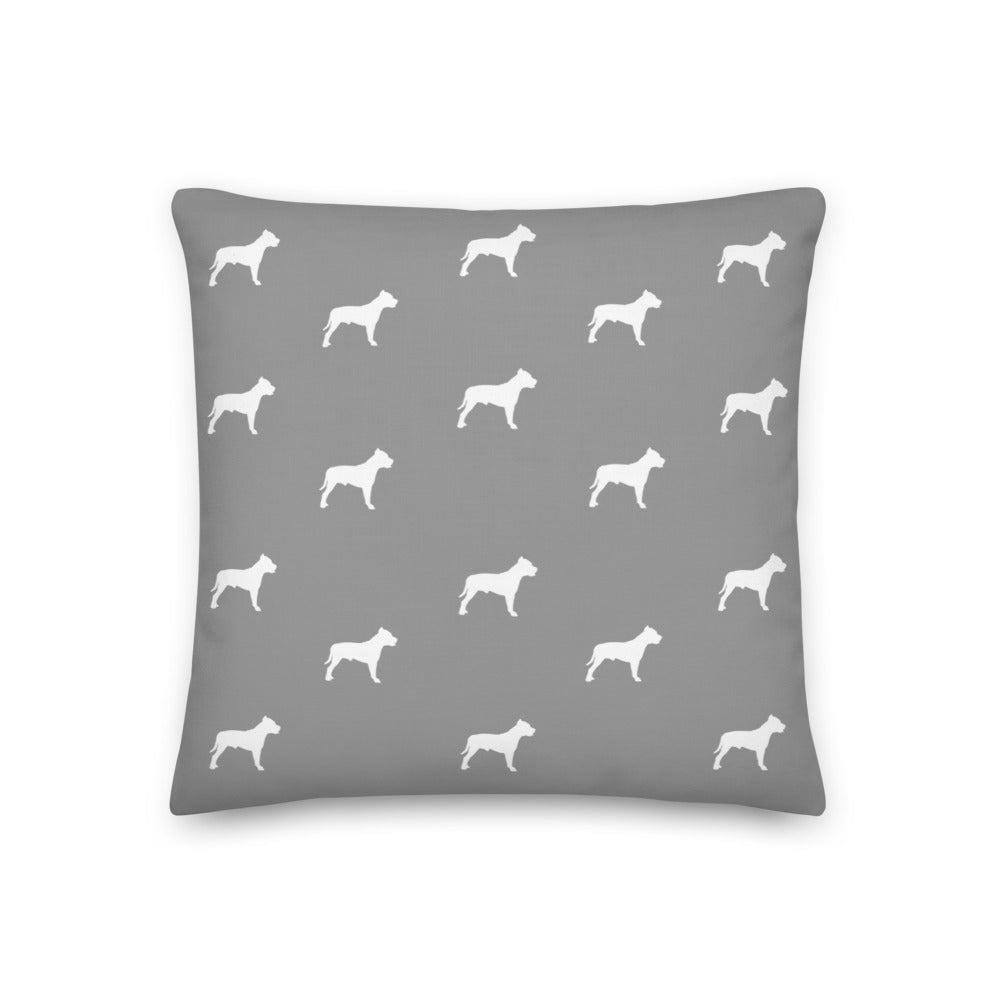 Pit Bull Pattern Premium Pillow