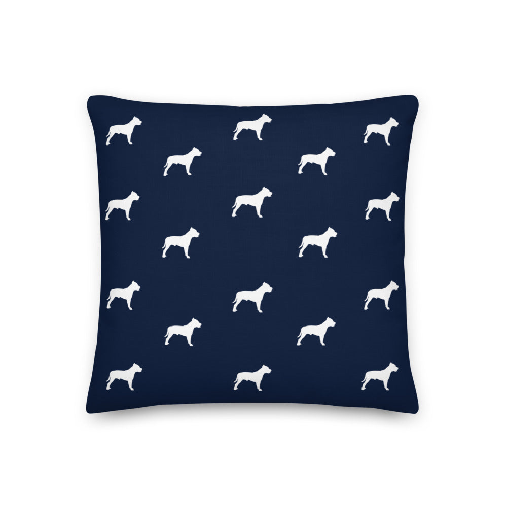 Pit Bull Pattern Premium Pillow