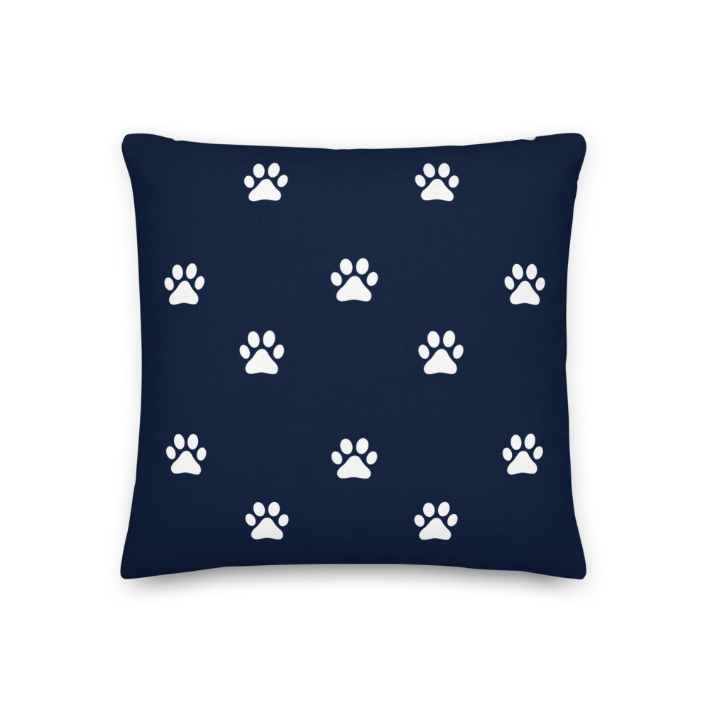 Paw Print Premium Pillow