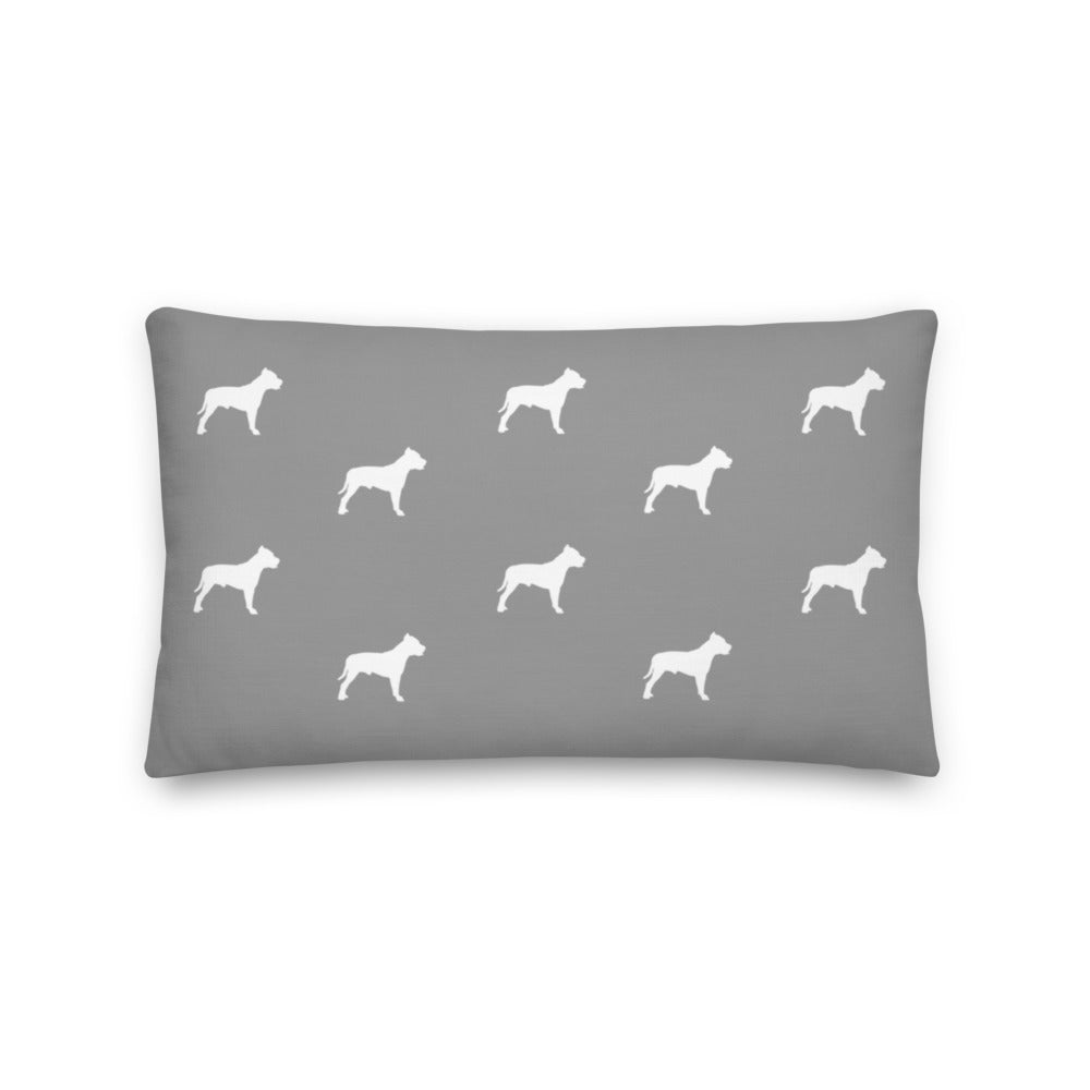 Pit Bull Pattern Premium Pillow