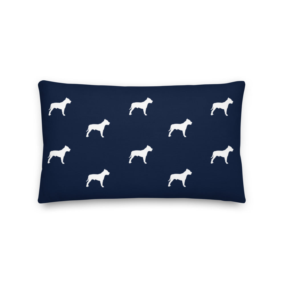 Pit Bull Pattern Premium Pillow