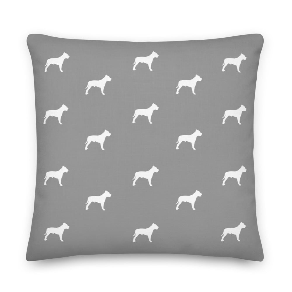 Pit Bull Pattern Premium Pillow