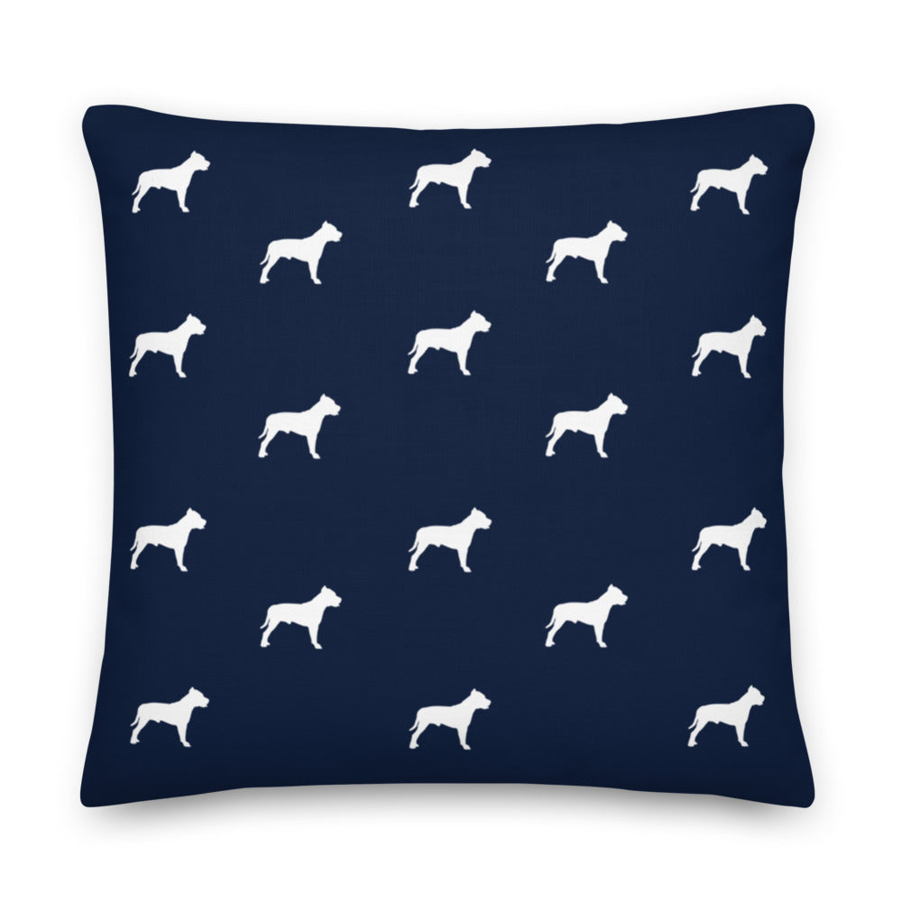 Pit Bull Pattern Premium Pillow