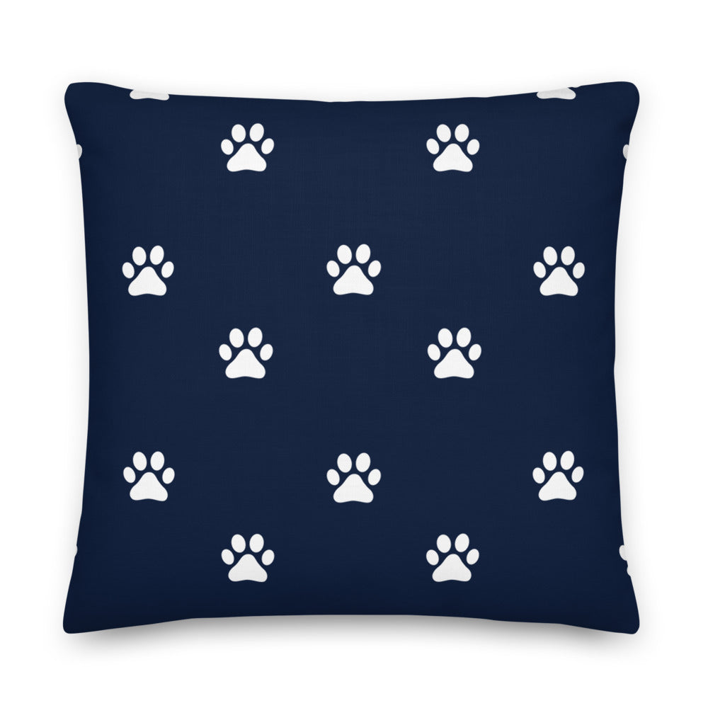 Paw Print Premium Pillow