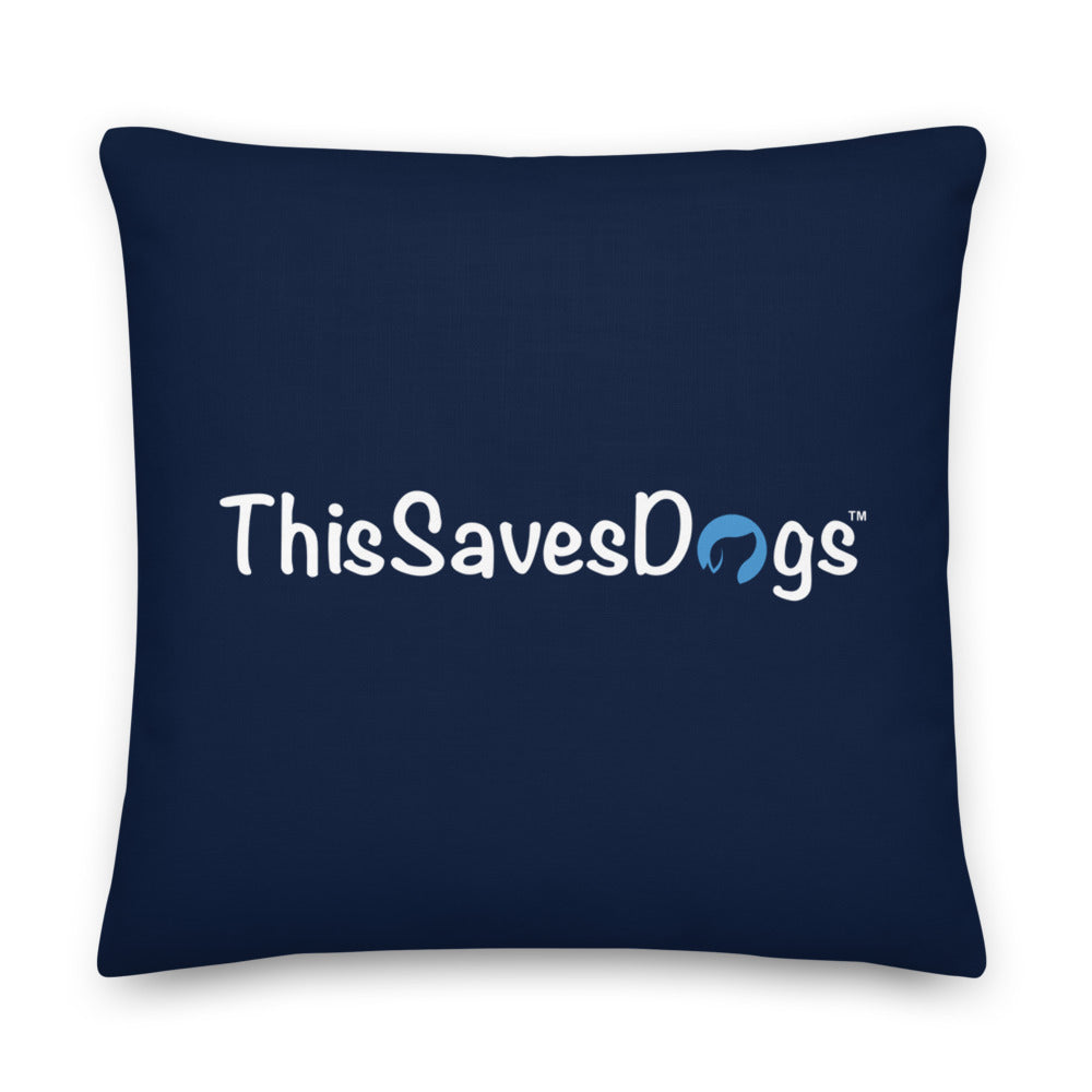 ThisSavesDogs™ Premium Pillow