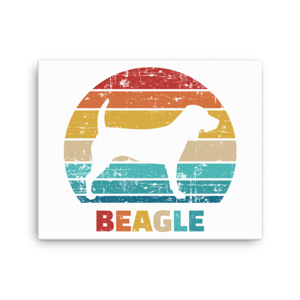 Vintage Beagle Canvas Print