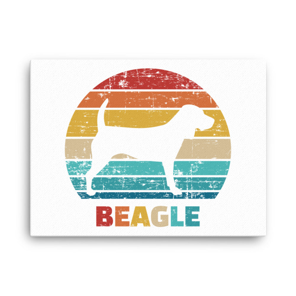 Vintage Beagle Canvas Print