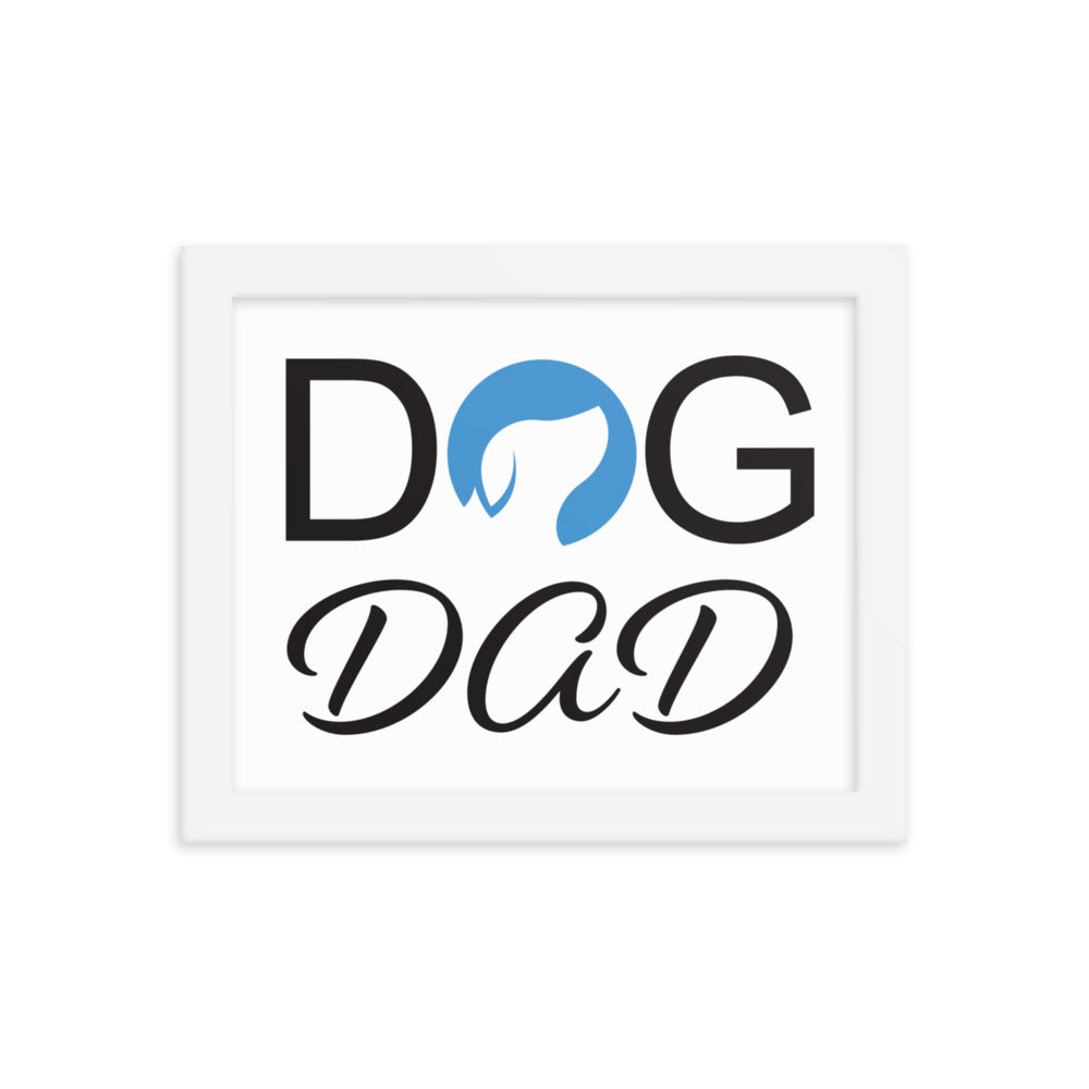 Dog Dad Framed Print