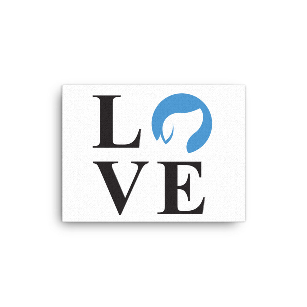 Love Logo Canvas