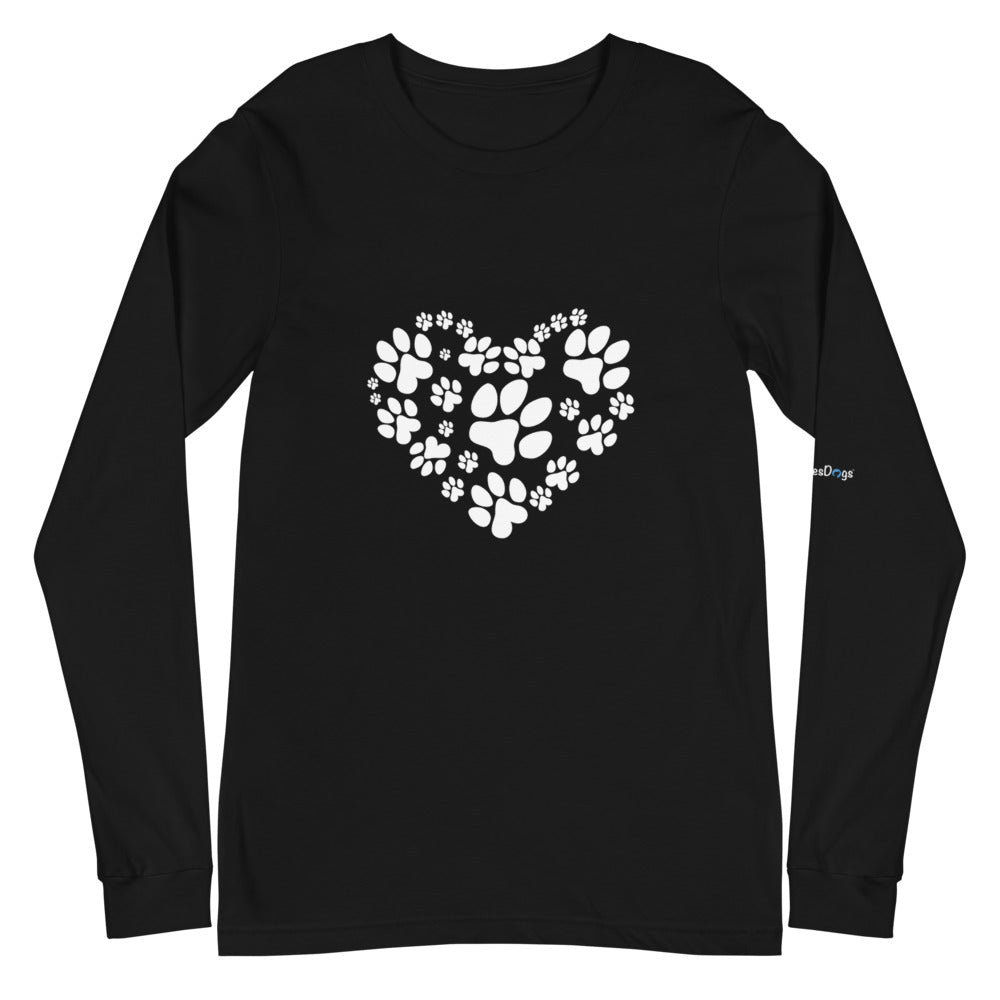 Paw Heart Long Sleeve Tee