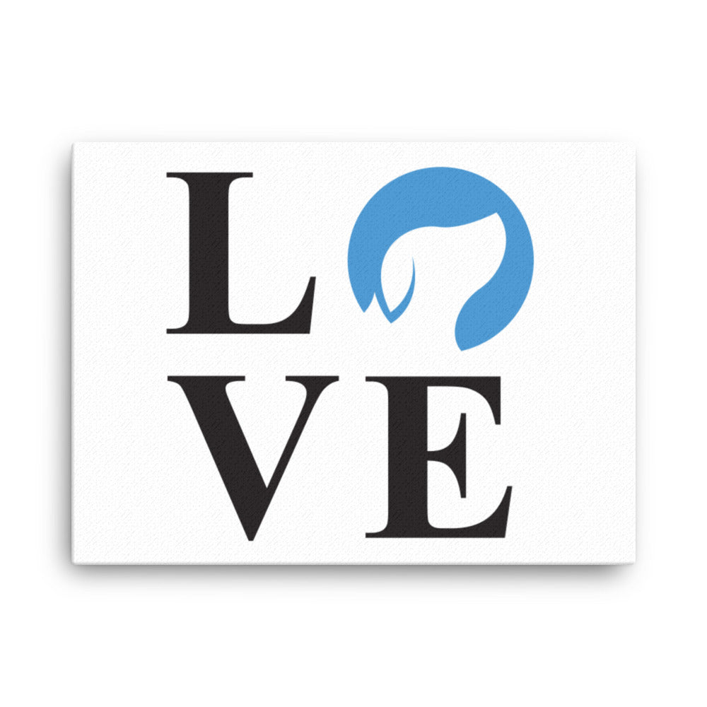 Love Logo Canvas