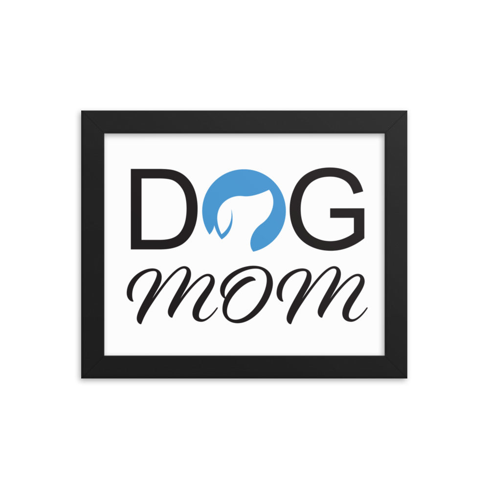 Dog Mom Framed Print