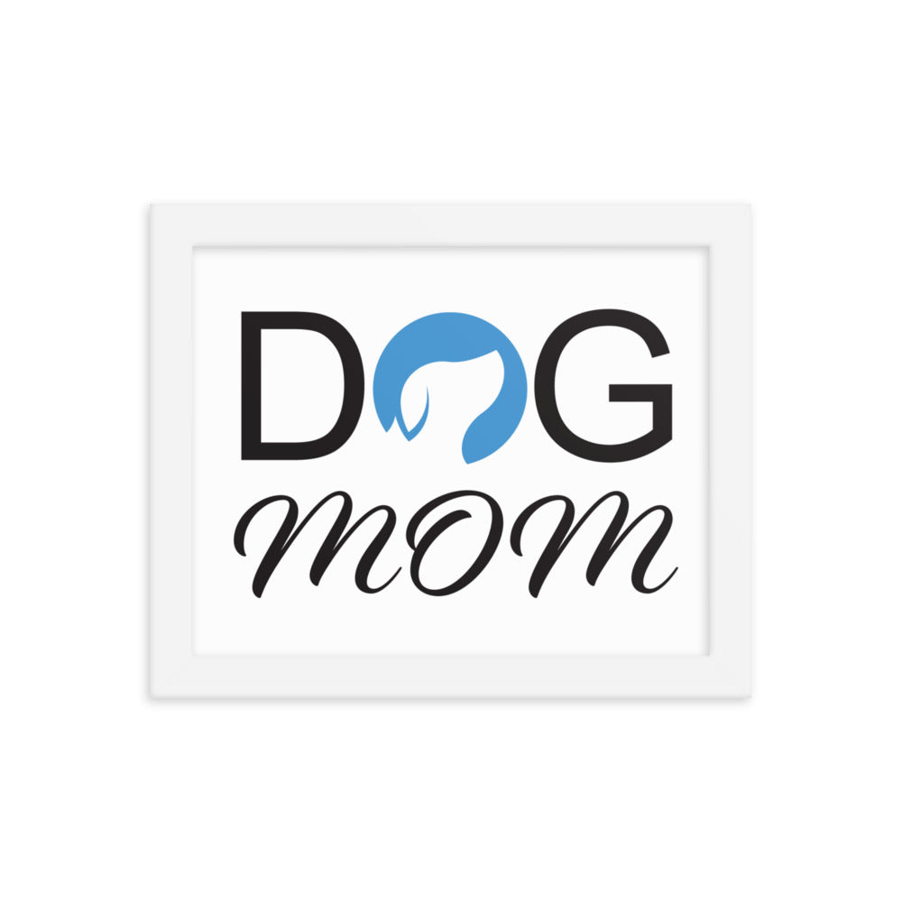 Dog Mom Framed Print