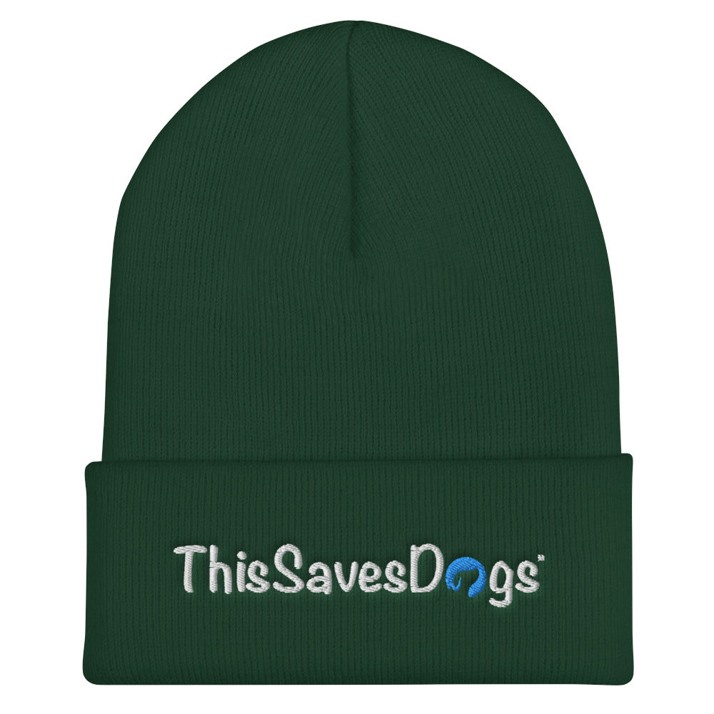 ThisSavesDogs™ Cuffed Beanie