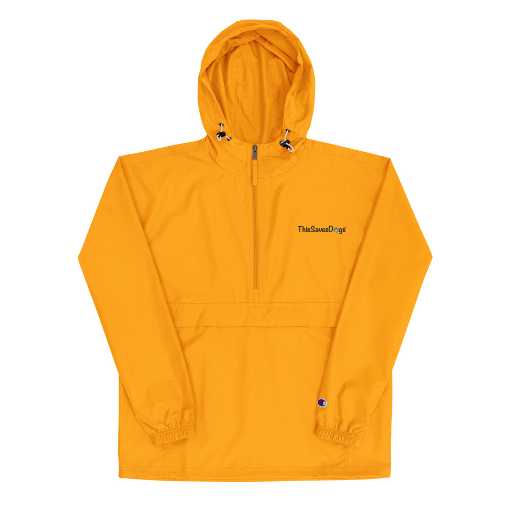 ThisSavesDogs™ Embroidered Champion Packable Jacket