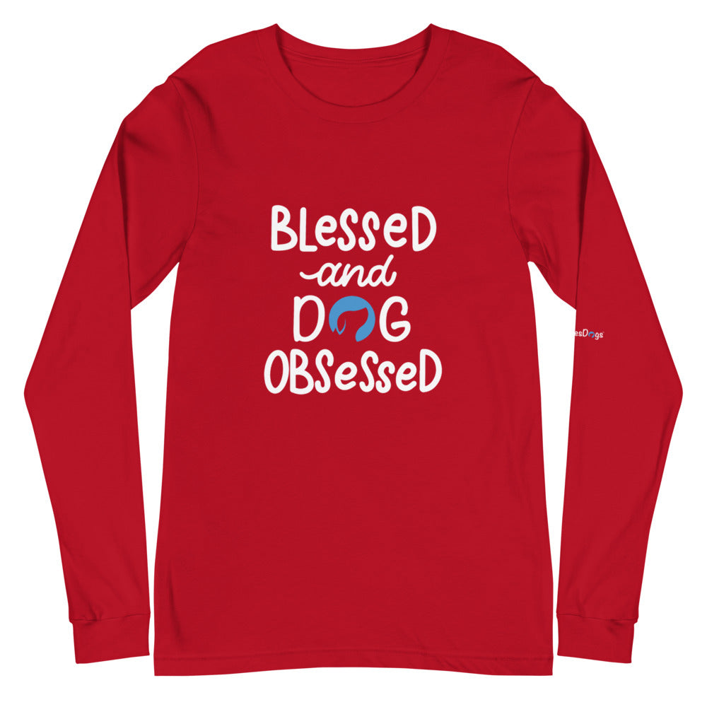 Blessed and Dog Obsessed Long Sleeve Tee