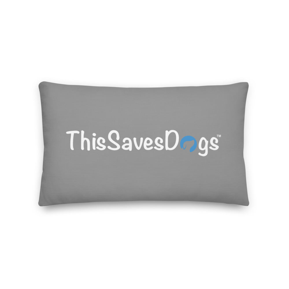 ThisSavesDogs™ Premium Pillow