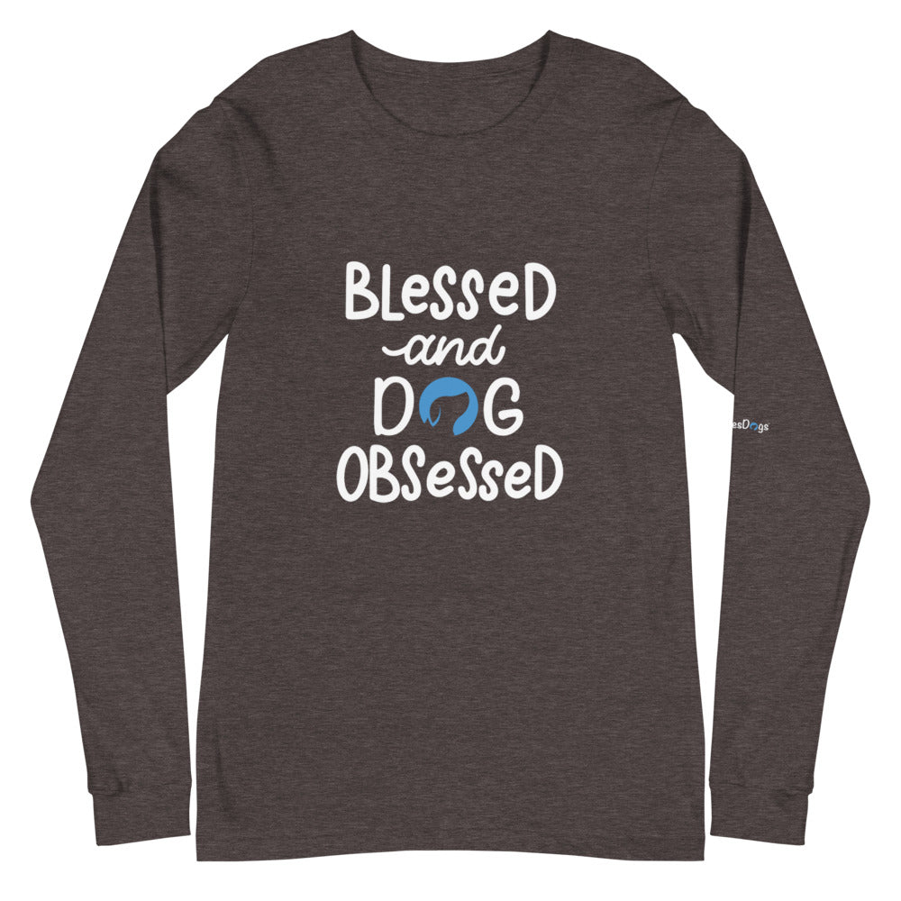 Blessed and Dog Obsessed Long Sleeve Tee