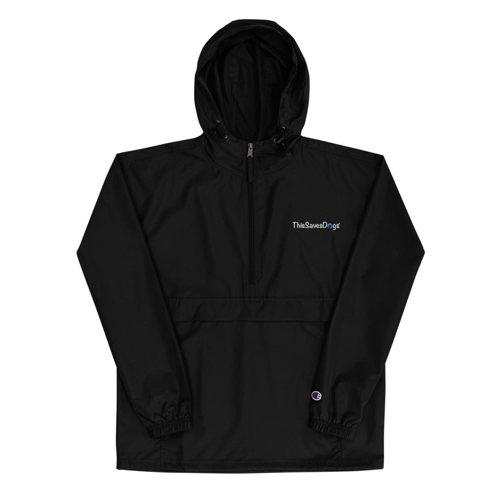 ThisSavesDogs™ Embroidered Champion Packable Jacket