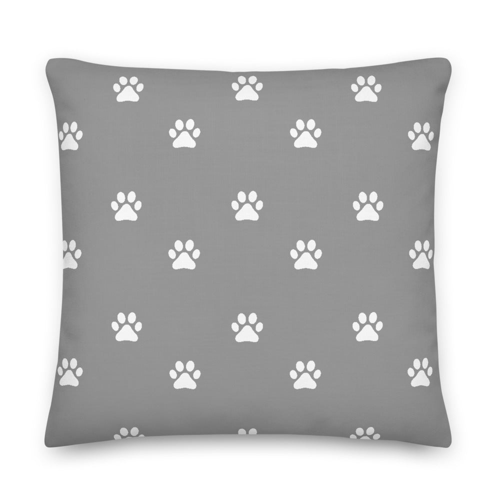 Paw Print Premium Pillow