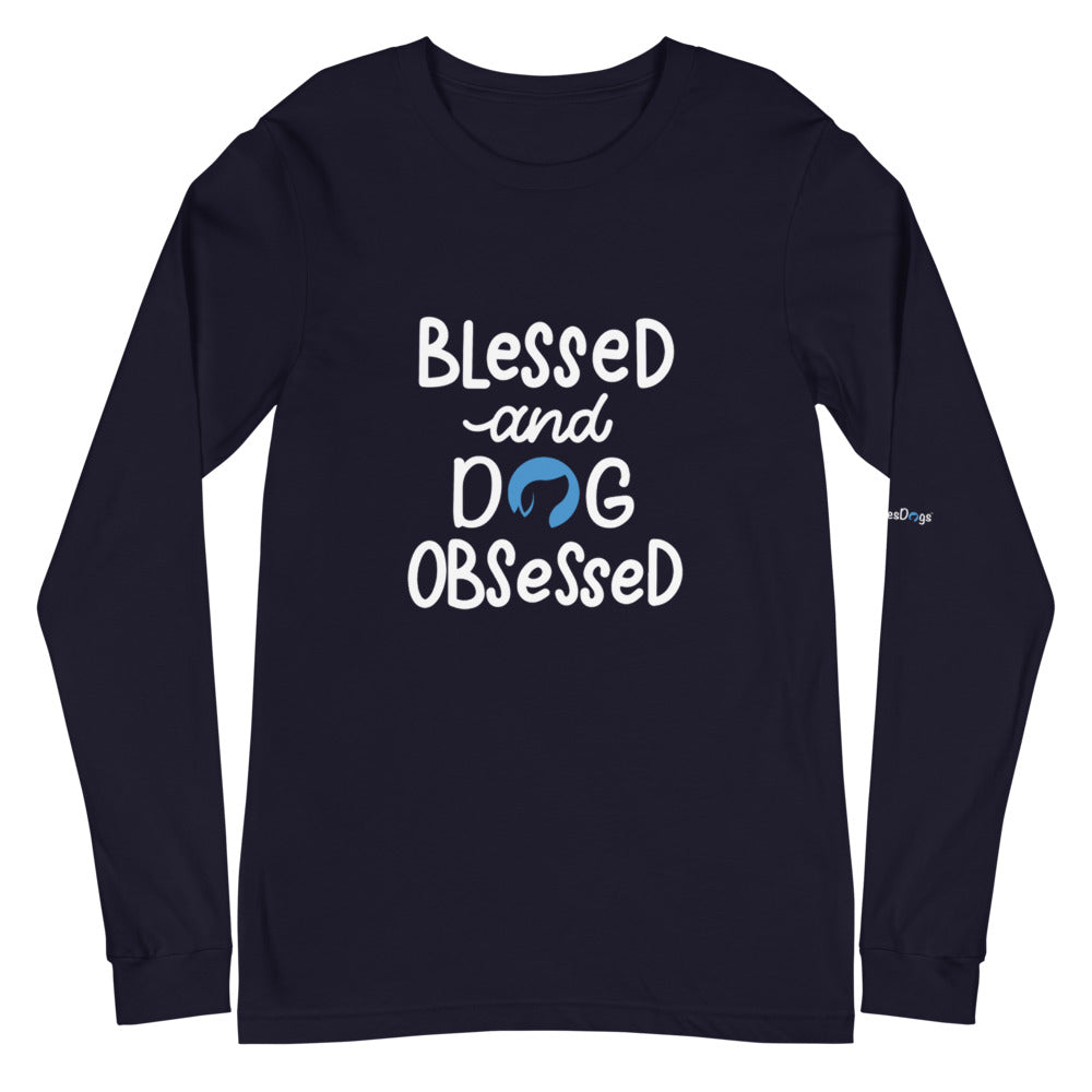 Blessed and Dog Obsessed Long Sleeve Tee