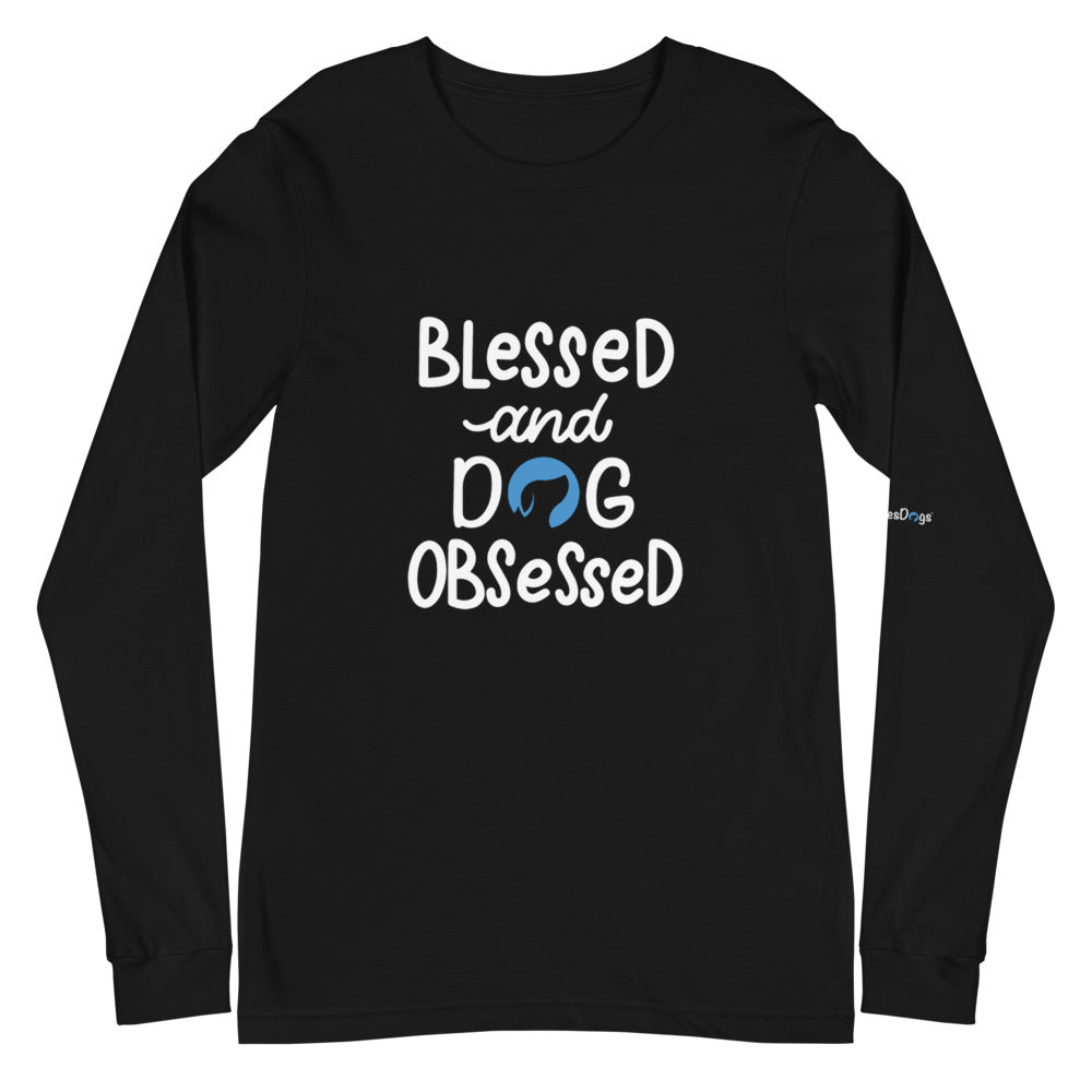 Blessed and Dog Obsessed Long Sleeve Tee