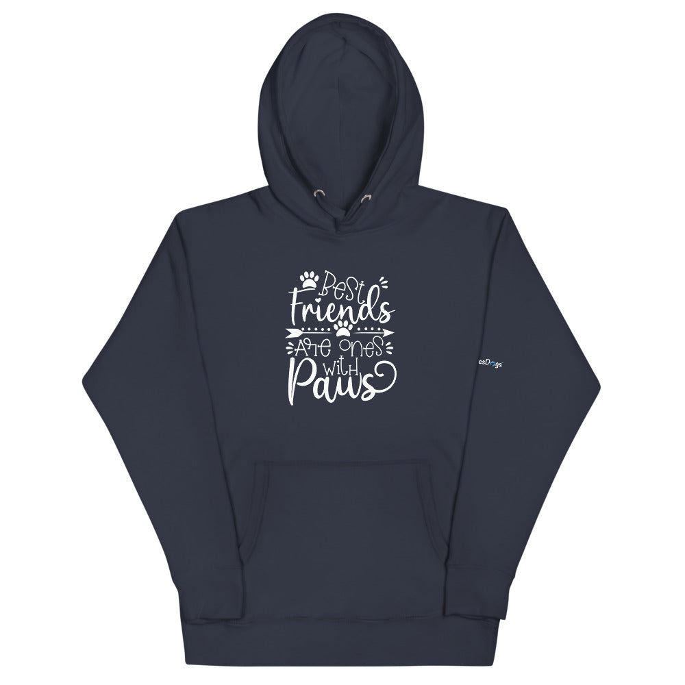 Best Friends are Ones with Paws Hoodie