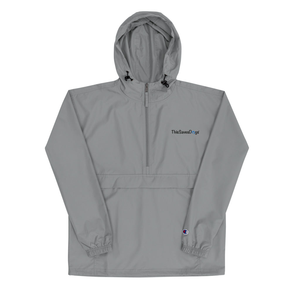 ThisSavesDogs™ Embroidered Champion Packable Jacket