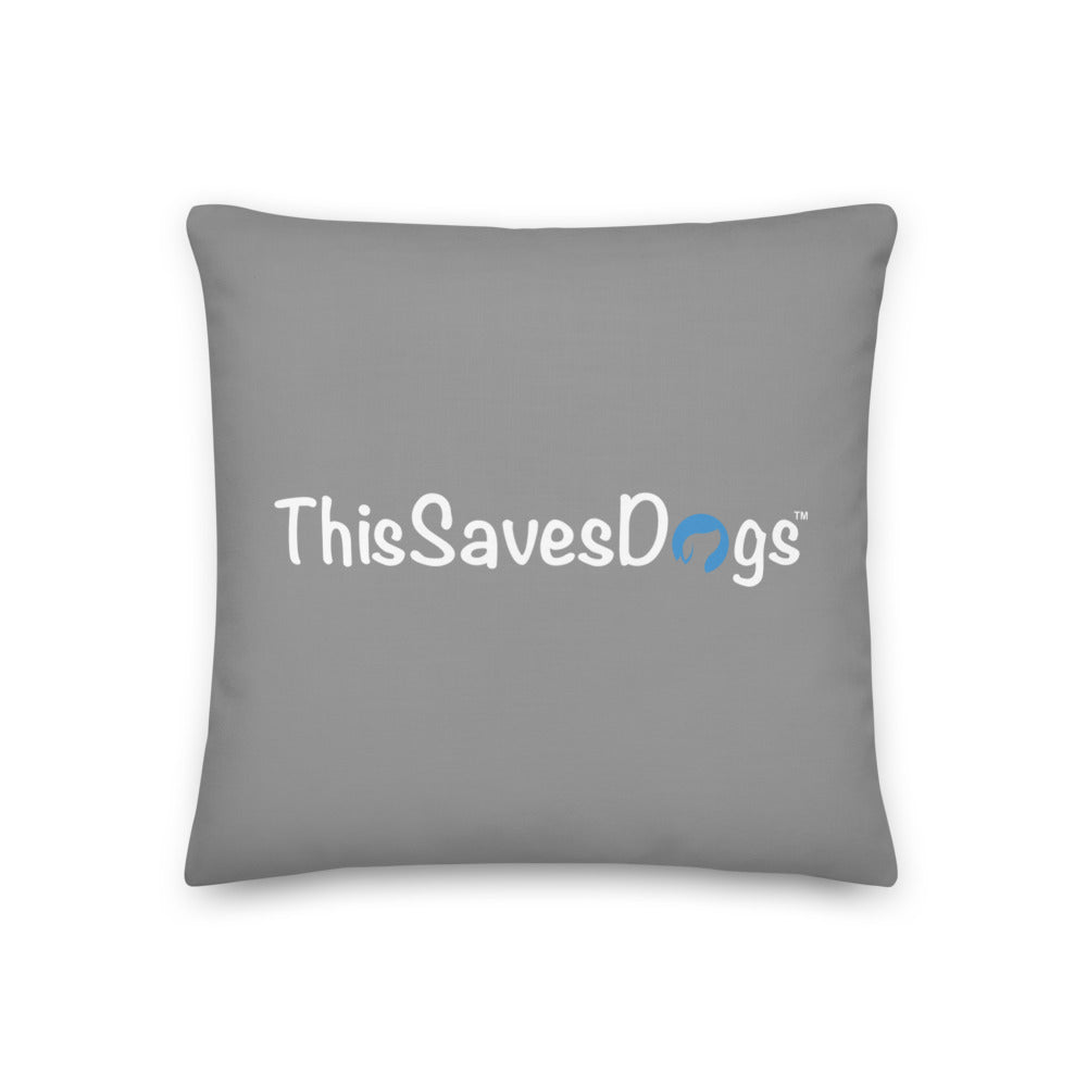 ThisSavesDogs™ Premium Pillow