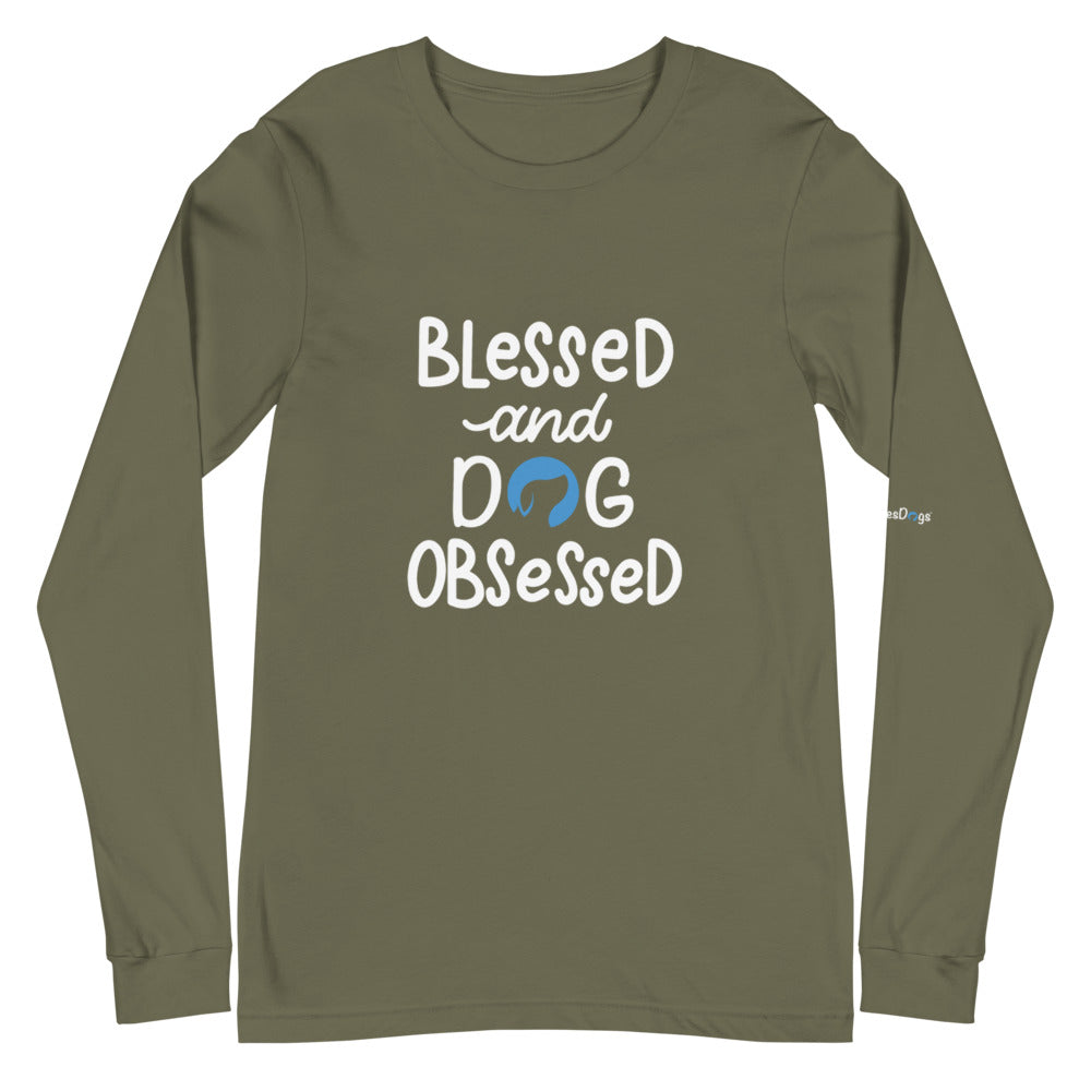 Blessed and Dog Obsessed Long Sleeve Tee