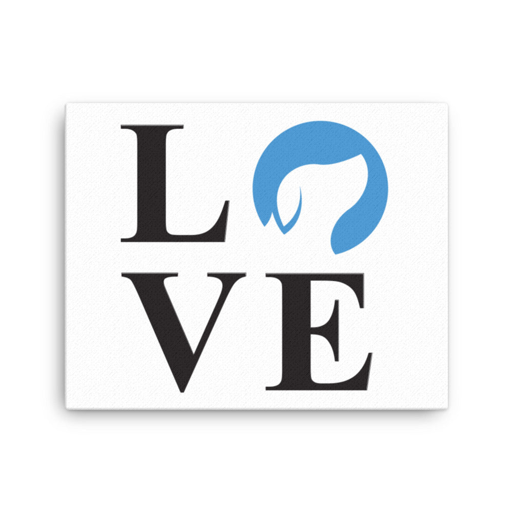 Love Logo Canvas