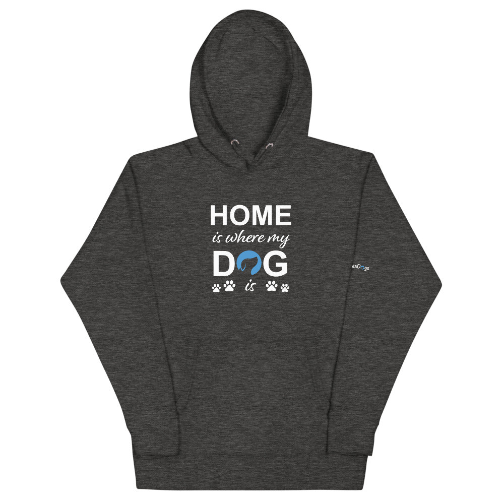 Home is Where My Dog Is Logo Hoodie