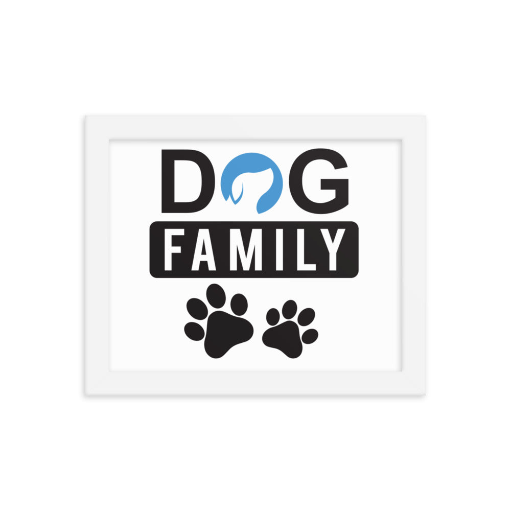 Dog Family Framed Print