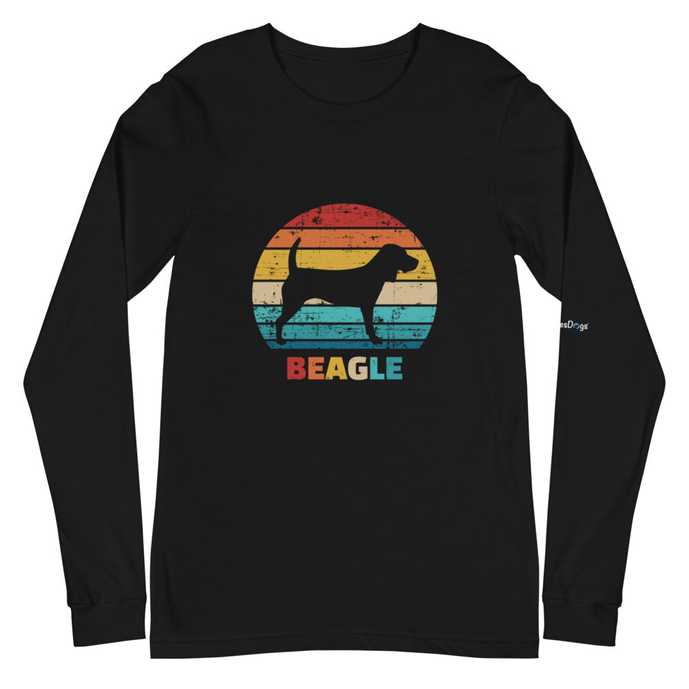 Vintage Beagle Long Sleeve Tee