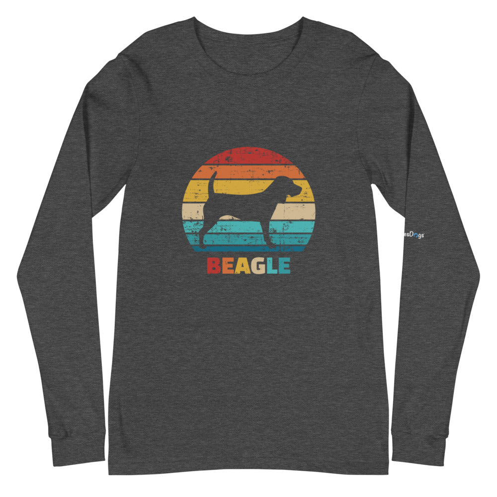 Vintage Beagle Long Sleeve Tee