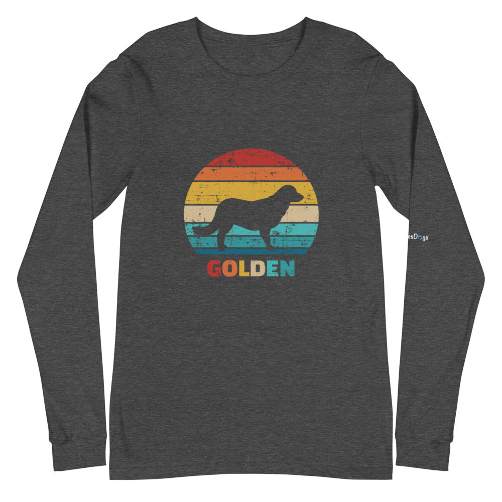 Vintage Golden Retriever Long Sleeve Tee