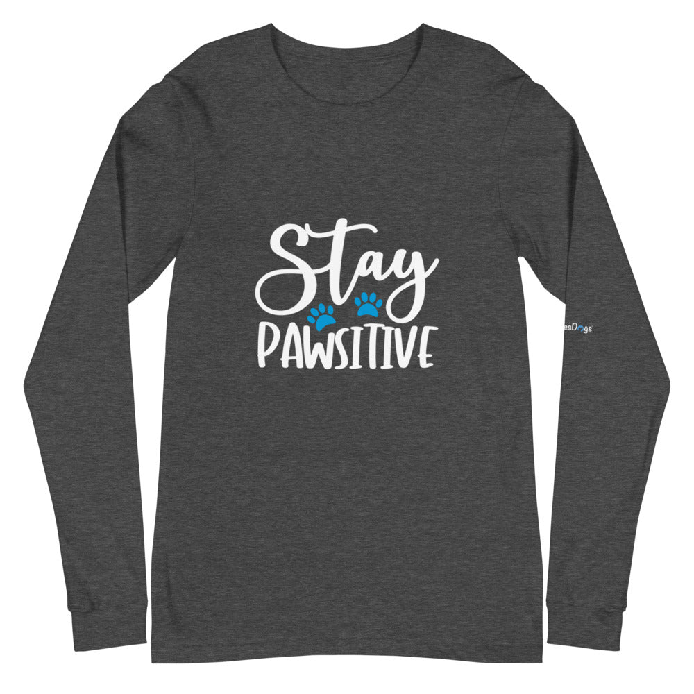 Stay Pawsitive Long Sleeve Tee