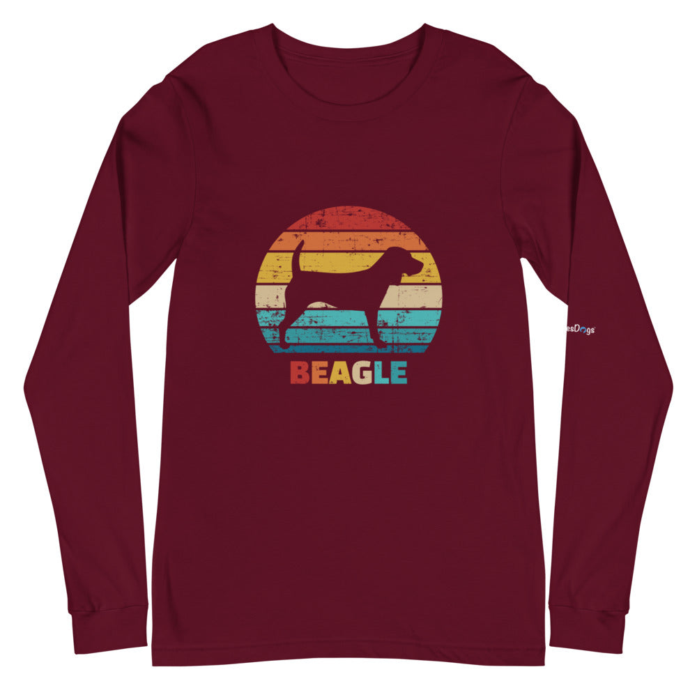 Vintage Beagle Long Sleeve Tee