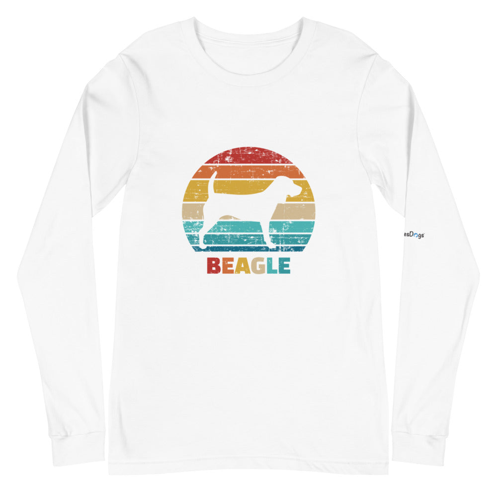 Vintage Beagle Long Sleeve Tee