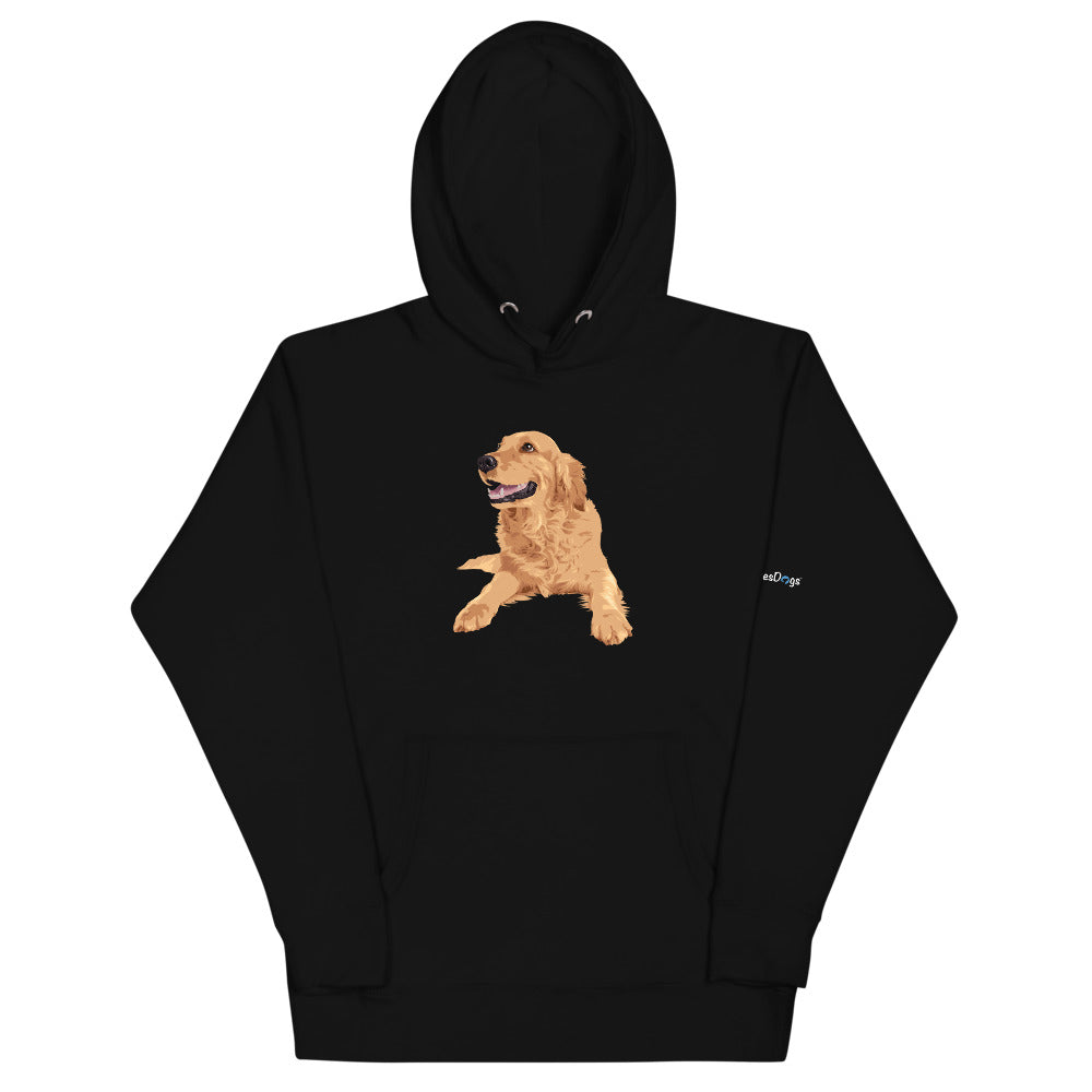 Happy Golden Retriever Hoodie