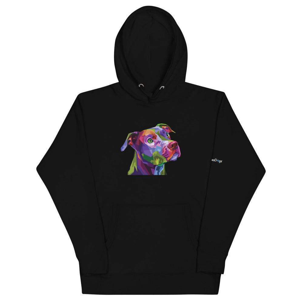 Pit Bull Pop Art Hoodie