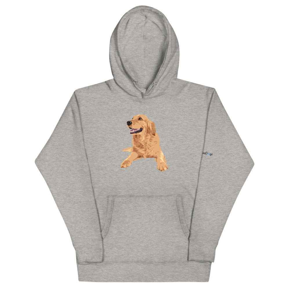 Happy Golden Retriever Hoodie