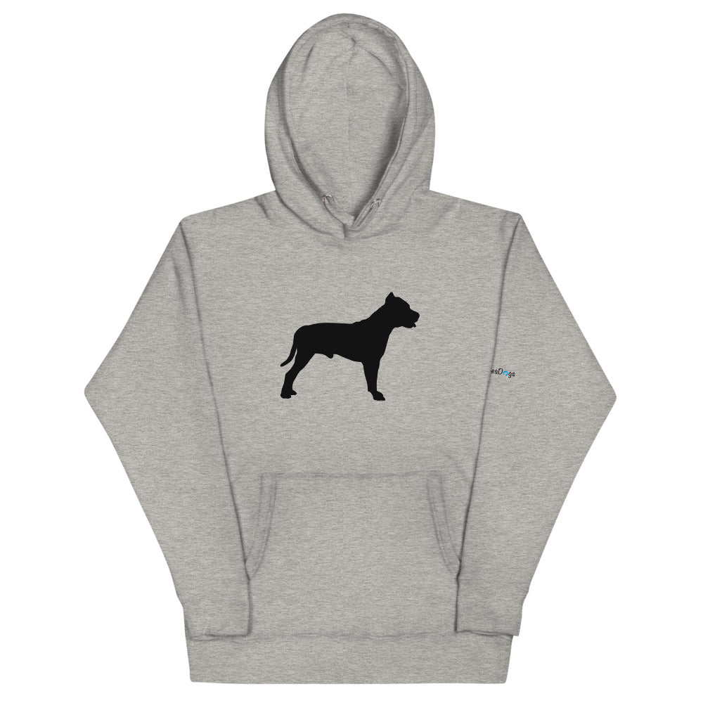 Pit Bull Silhouette Hoodie