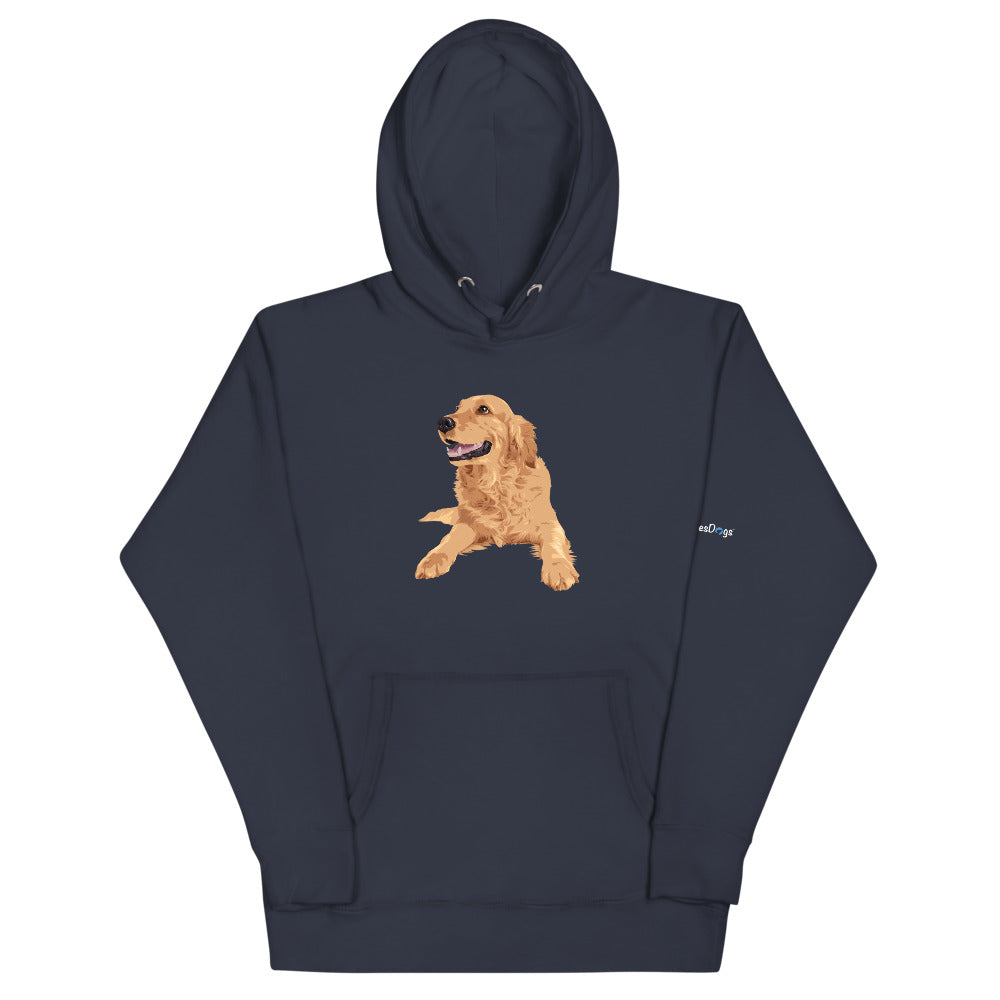 Happy Golden Retriever Hoodie