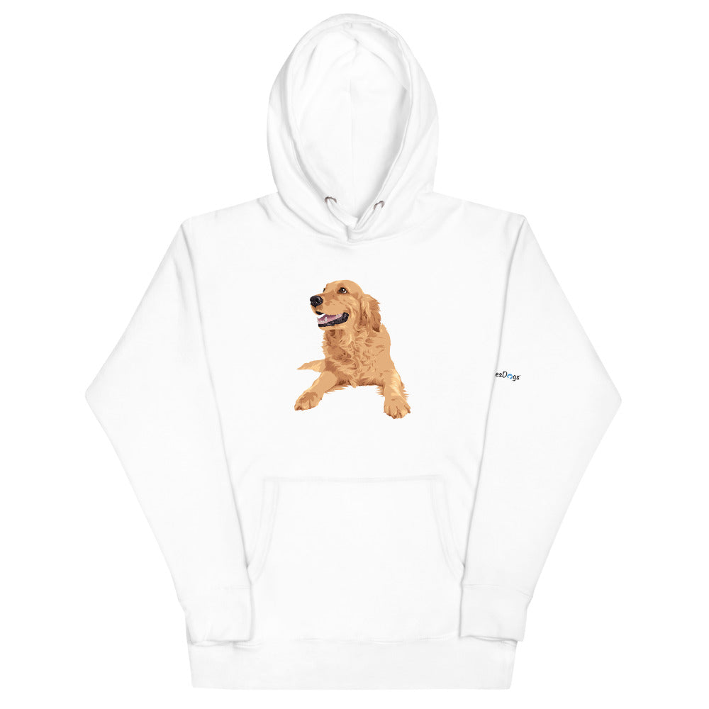 Happy Golden Retriever Hoodie