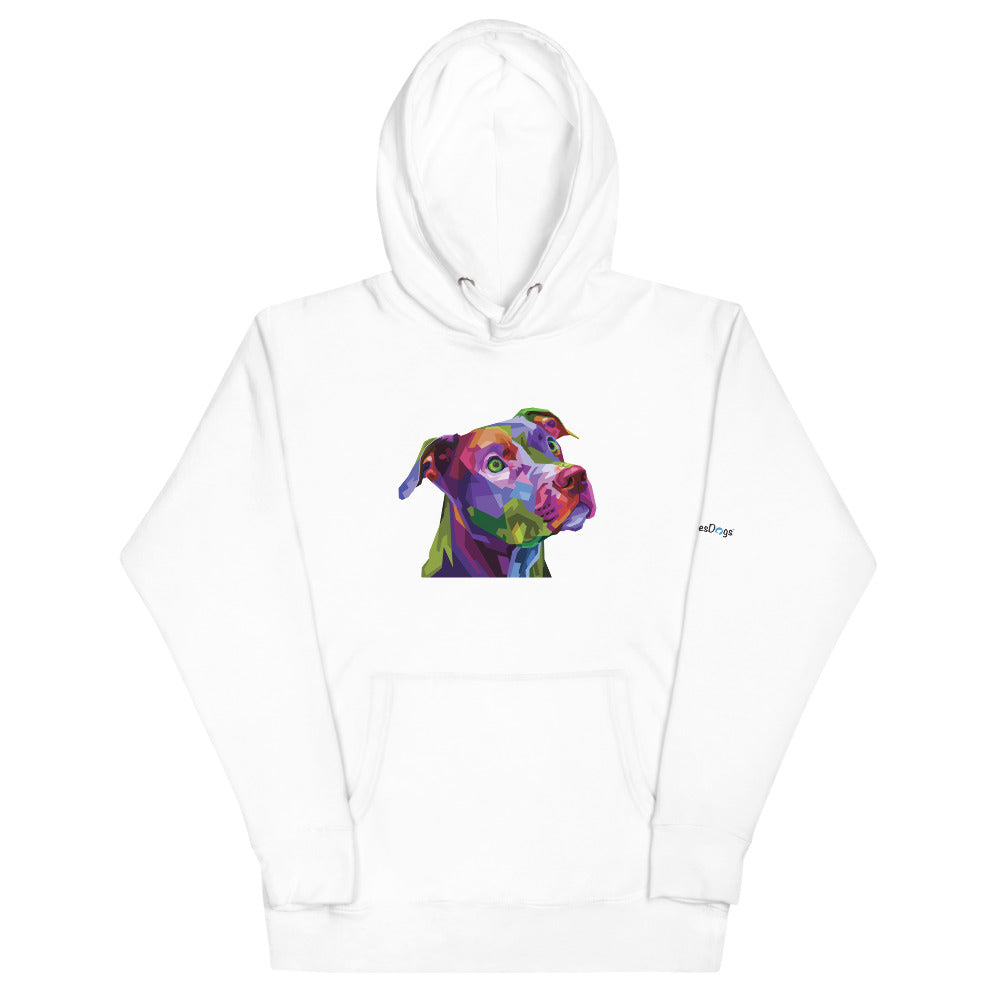 Pit Bull Pop Art Hoodie