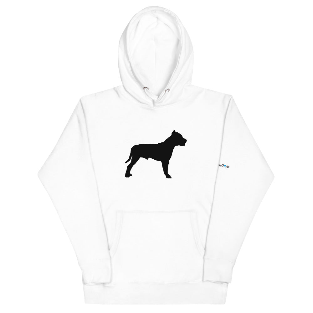 Pit Bull Silhouette Hoodie