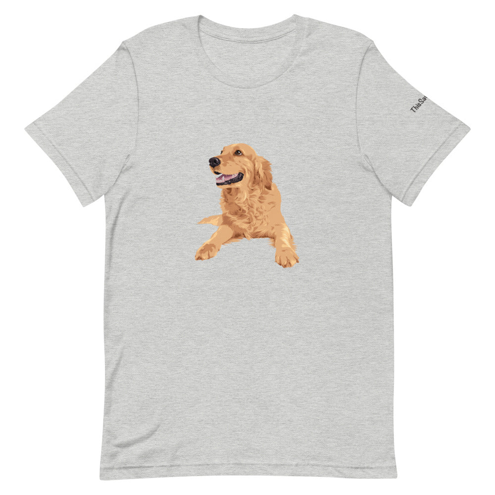 Happy Golden Retriever Tee